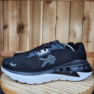 KURU Triple Max Running Shoes Mens 12.5 Black Mesh Athletic Sneakers Cushioned